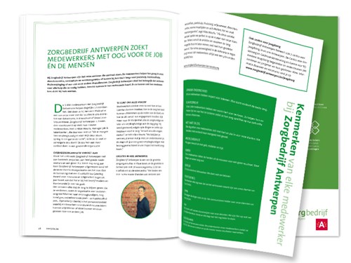 CareJobs magazine voorbeeld Zorgbedrijf Antwerpen